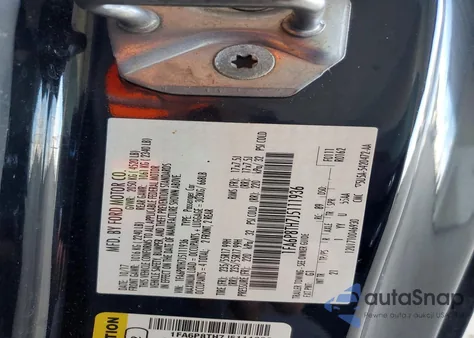 2018 Ford Mustang из США, поврежденный, VIN 1FA6P8TH7J5111936